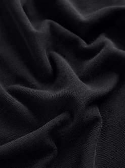 Black Active Crew Neck Long Sleeve T-Shirt