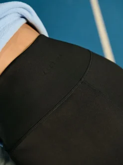 Black Active Power Cycling Sports Shorts