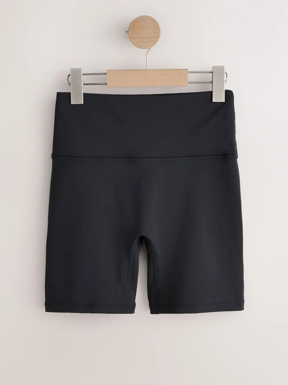 Black Active Power Cycling Sports Shorts