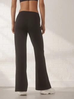Black Active Ultimate Wide Leg Trousers