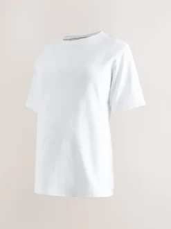 Black and White Maternity Nursing T-Shirts 2 Pack