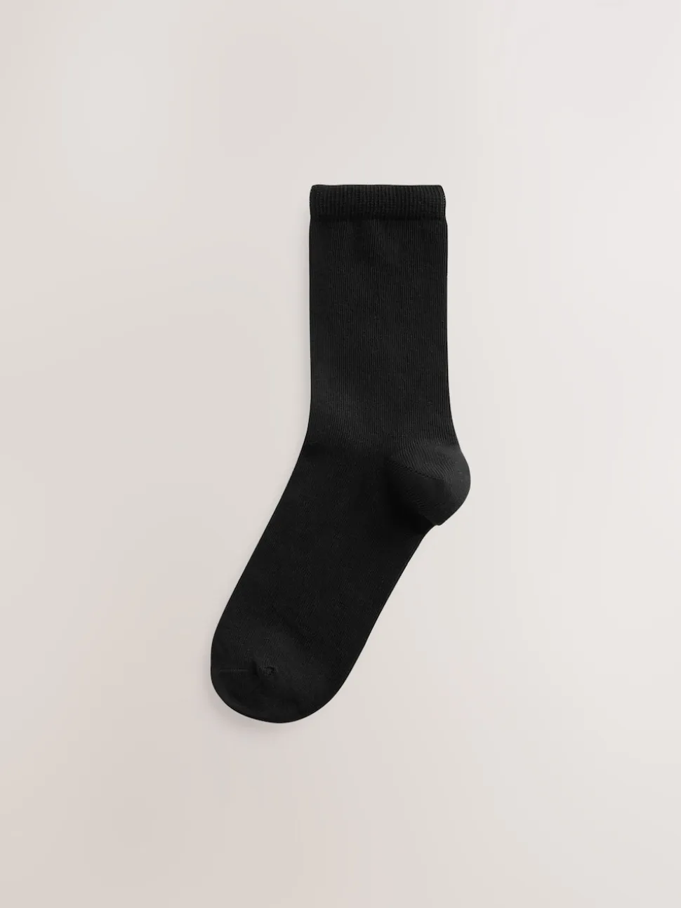 Black Basic Ankle Socks 10 Pack