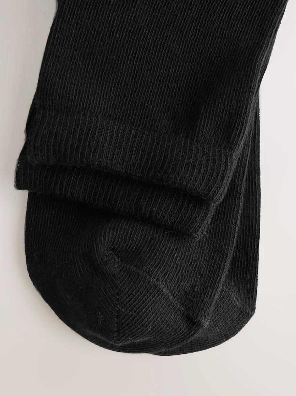 Black Basic Ankle Socks 10 Pack