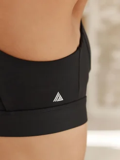 Black B-G Active High Impact Dry Tech Sports Bra
