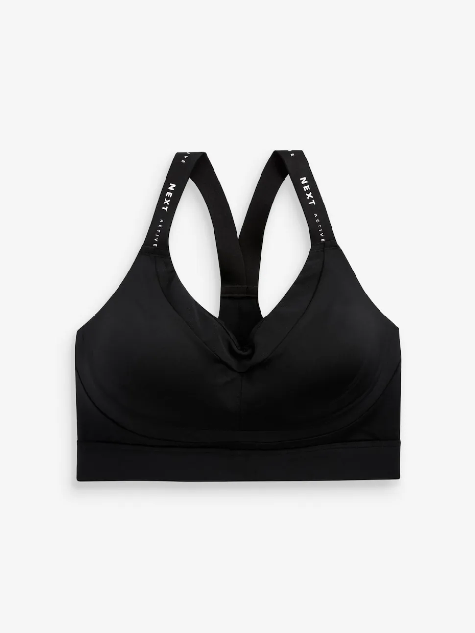 Black B-G Active High Impact Dry Tech Sports Bra
