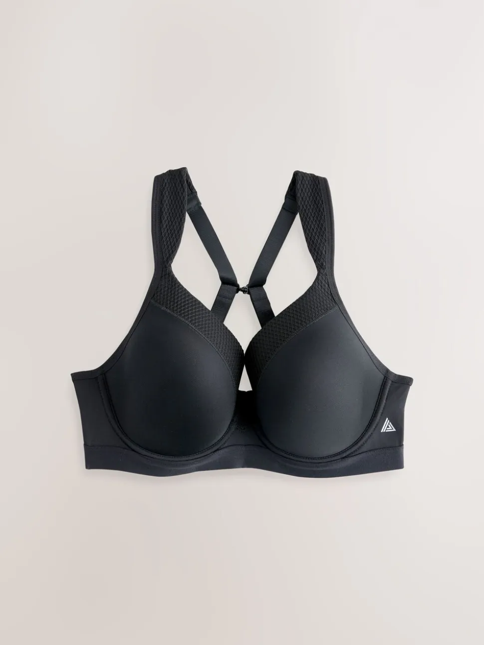 Black B-G High Impact Dry Tech Full Cup Wired Sports Bras 2 Pack