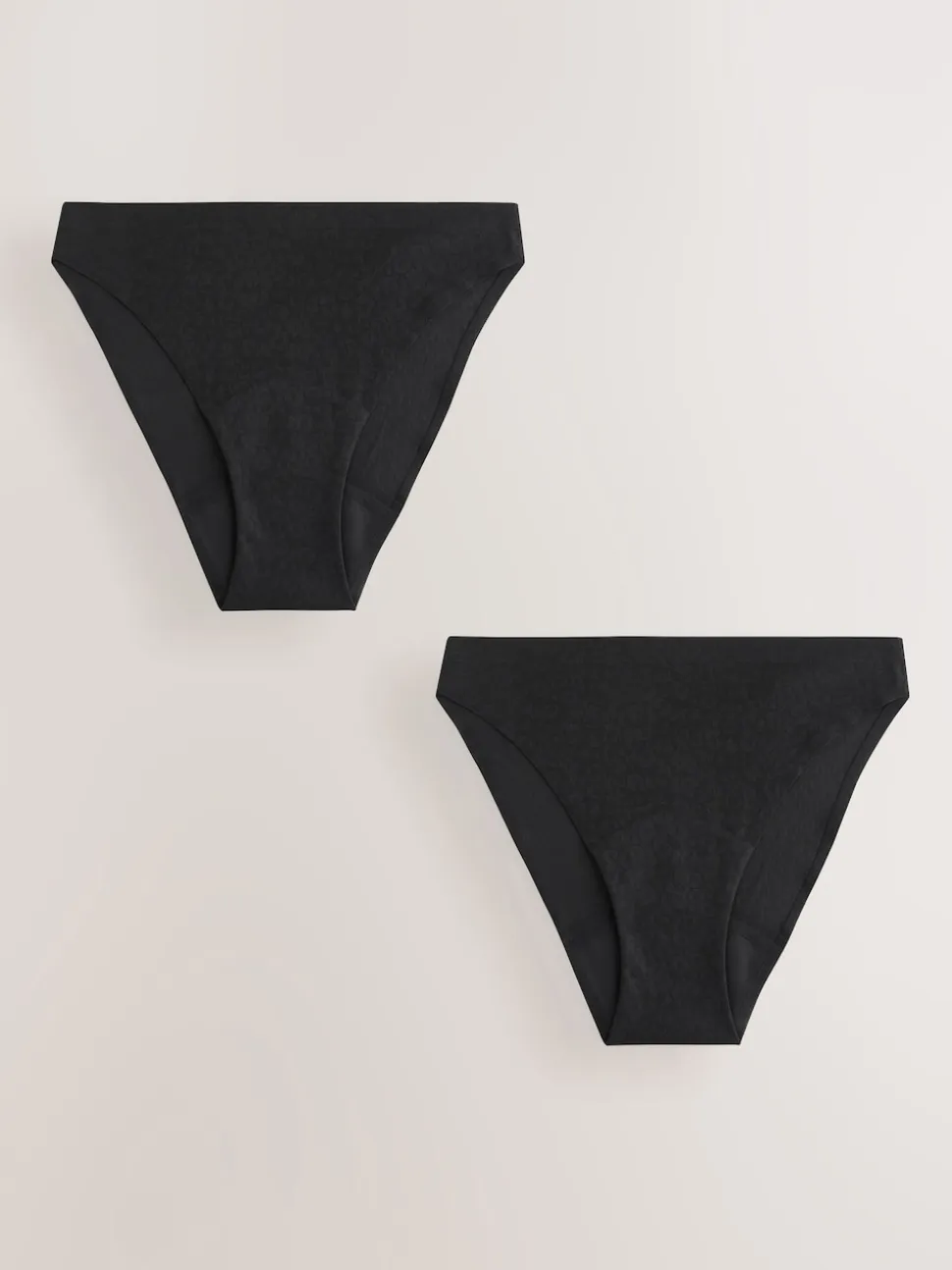 Black Brazilian Anti Leak Knickers 2 Pack