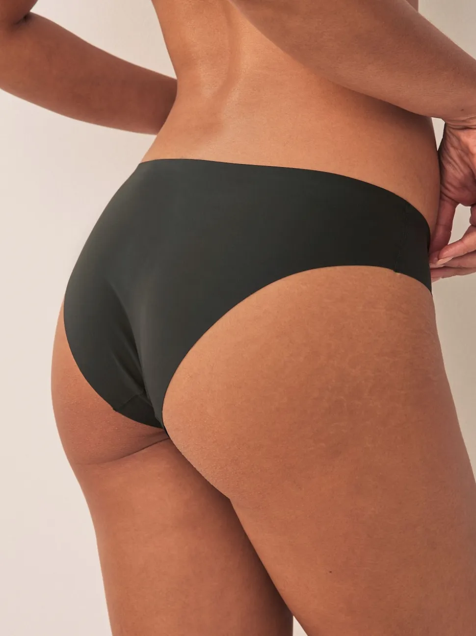 Black Brazilian No VPL Comfort Knickers 3 Pack