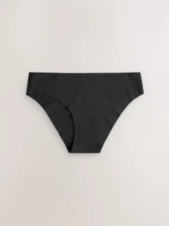Black Brazilian No VPL Comfort Knickers 3 Pack