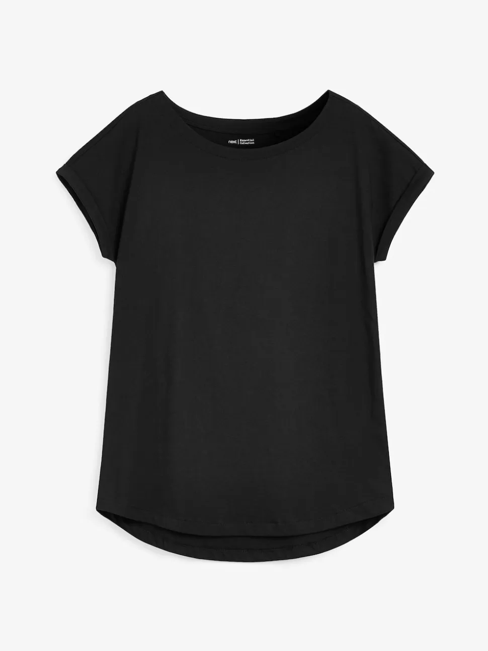 Black Cap Sleeve T-Shirt