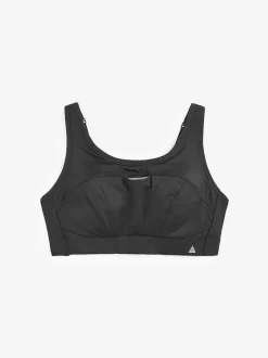 Black C-H Active Sports Antibounce Dry Tech Extra High Impact Bra