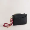 Black Charm Card Holder