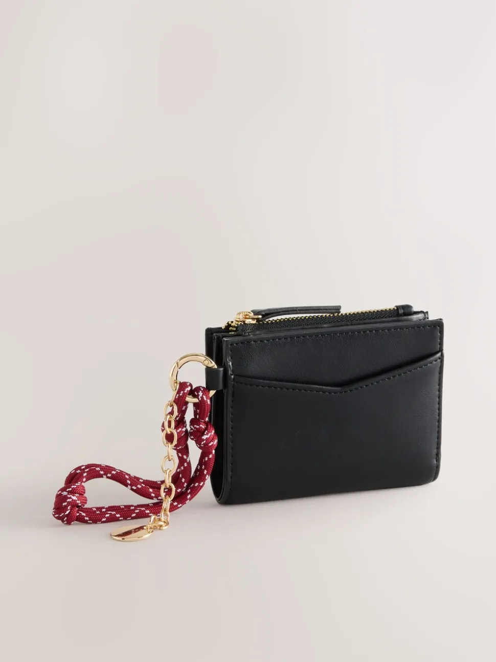 Black Charm Card Holder