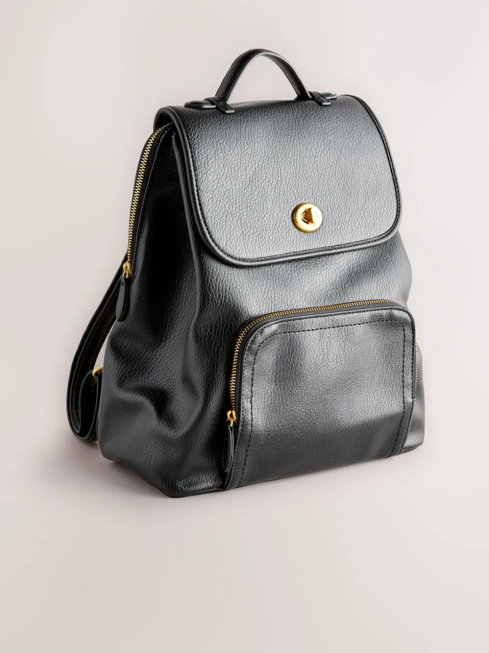 Black Clean Backpack