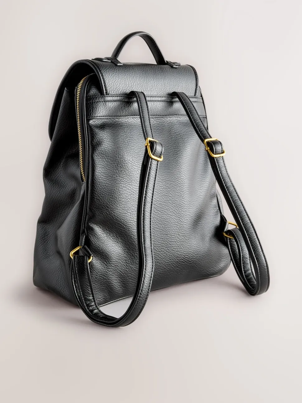 Black Clean Backpack