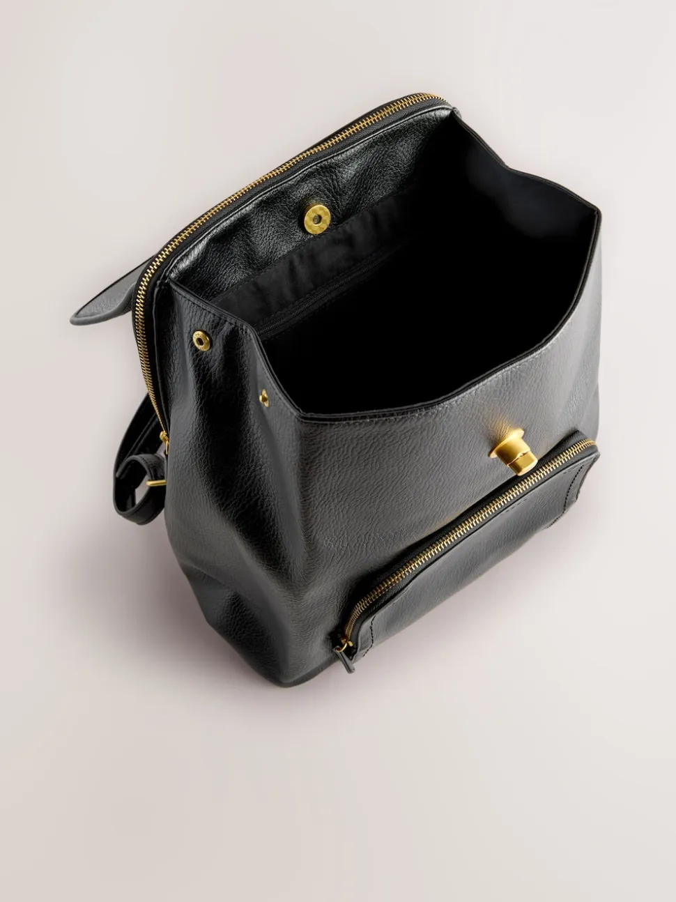 Black Clean Backpack