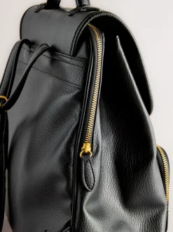Black Clean Backpack