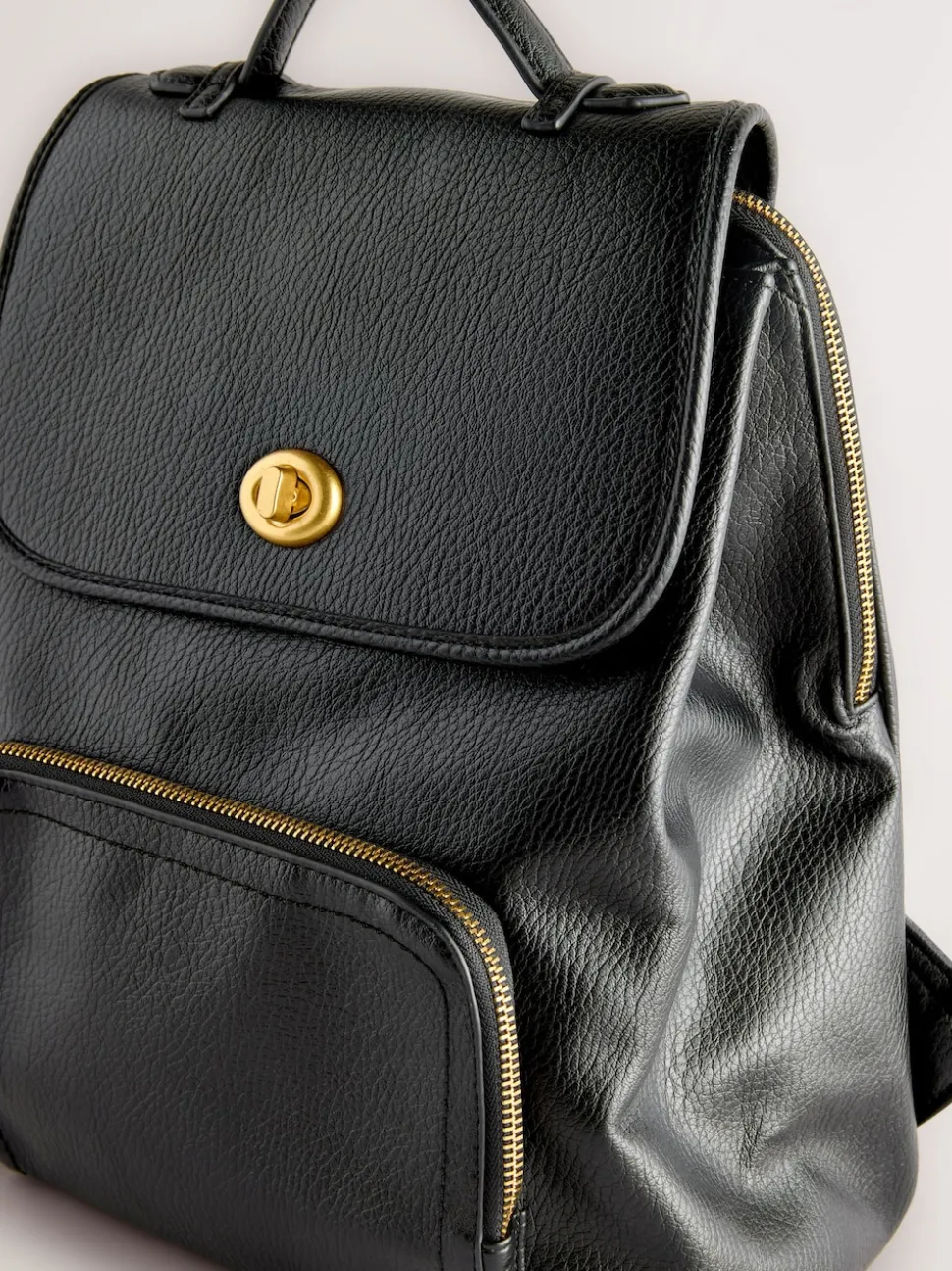 Black Clean Backpack