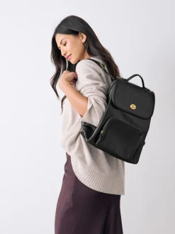 Black Clean Backpack