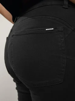 Black Clean Slim Lift And Shape Jeans