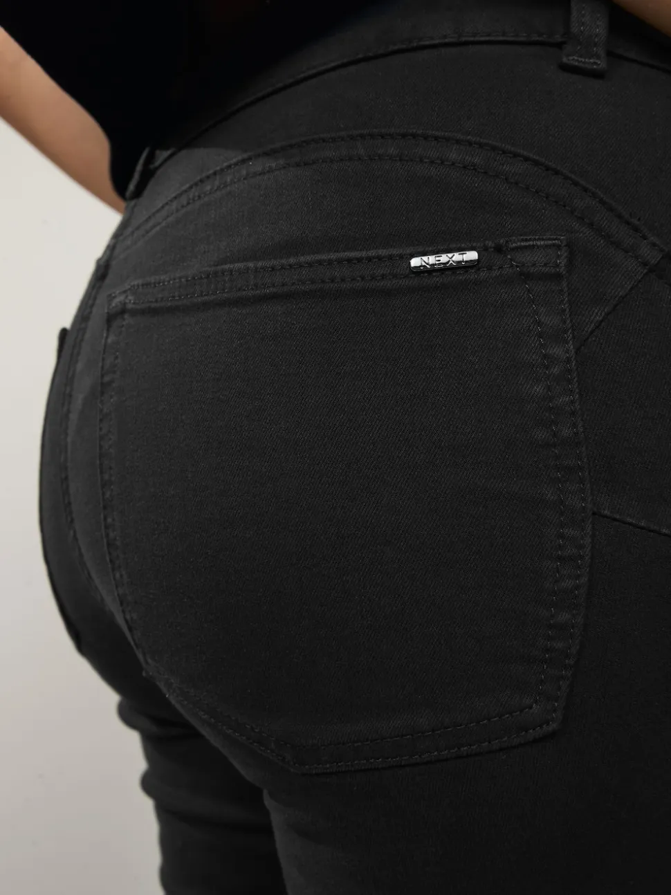 Black Clean Slim Lift And Shape Jeans