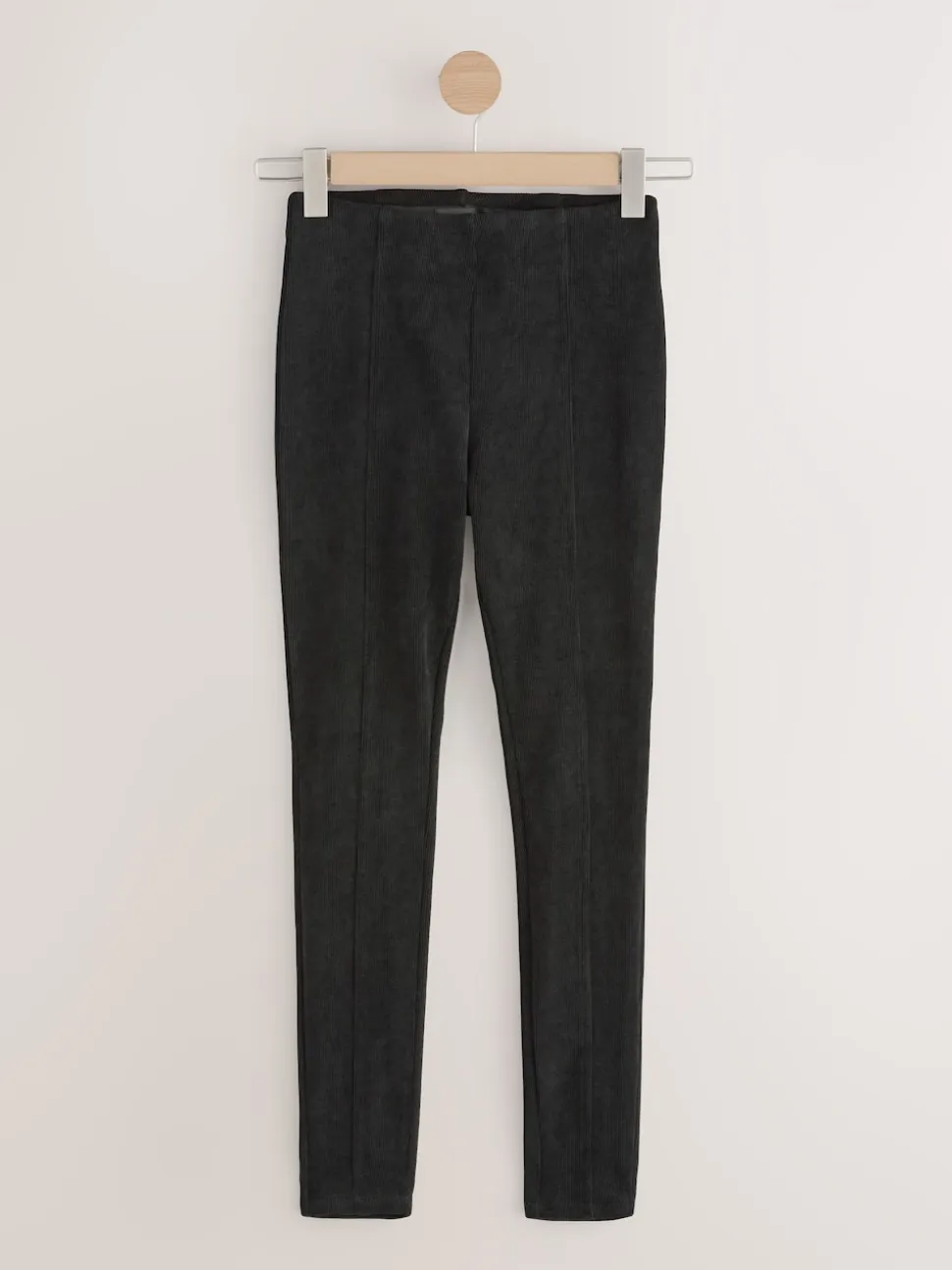 Black Cord Leggings