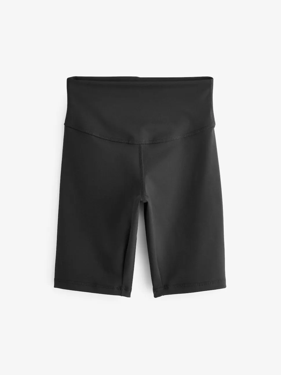 Black Cycle Sports Dry Tech Tummy Control Shorts