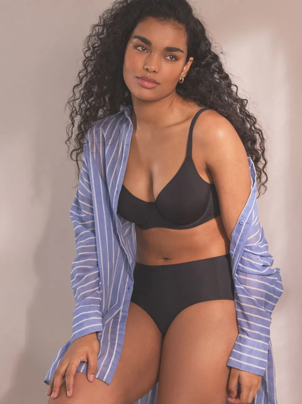 Black DD+ Forever Lite Smoothing Bra