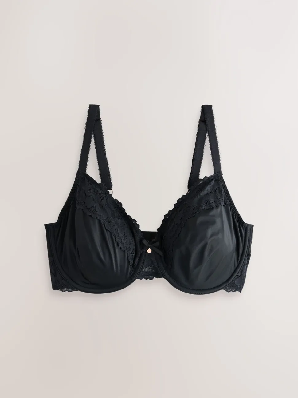 Black DD+ Minimiser Full Cup Bra