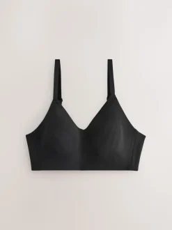 Black DD+ Non Pad Non Wire Ultimate Comfort Bra