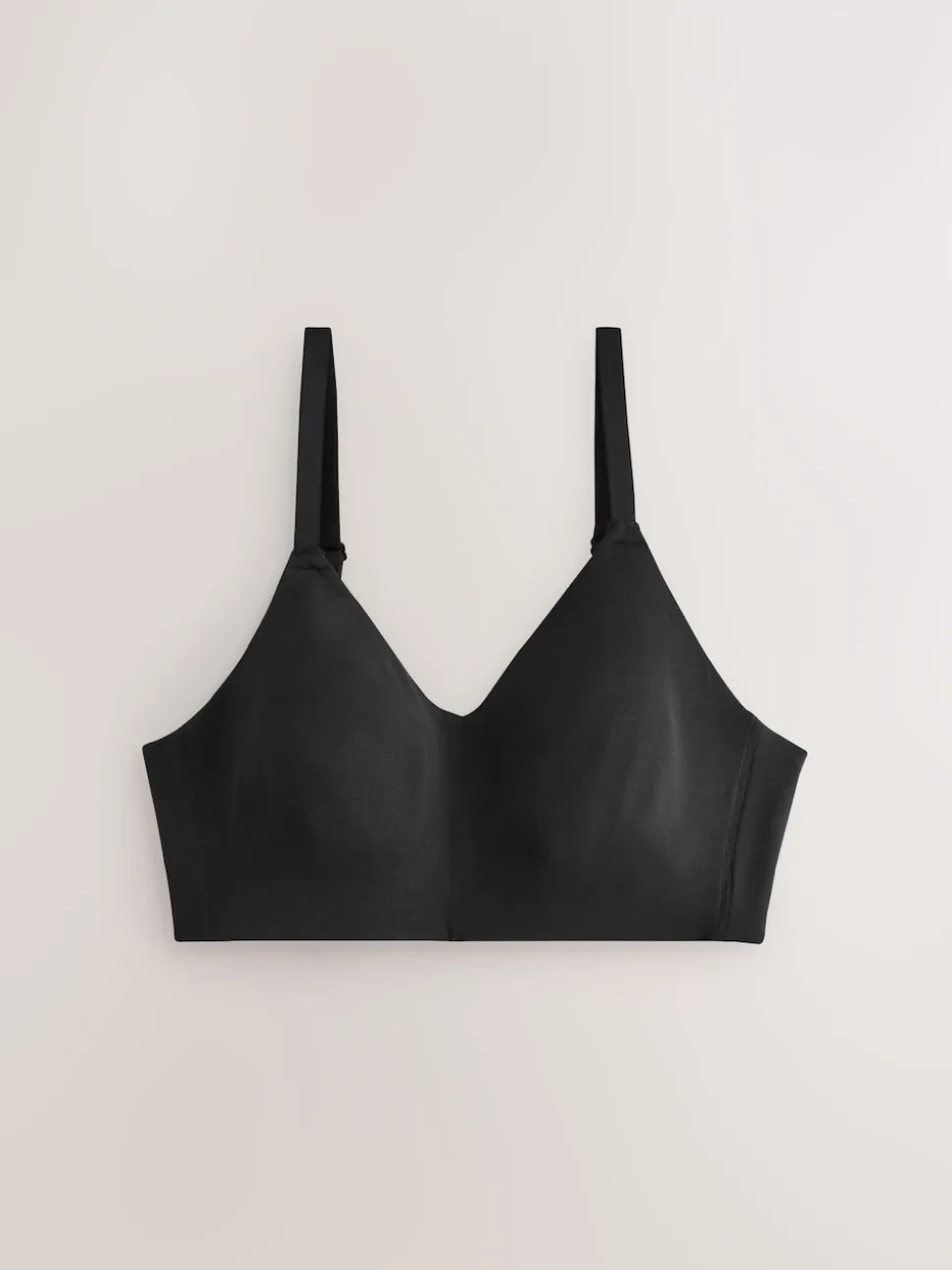 Black DD+ Non Pad Non Wire Ultimate Comfort Bra