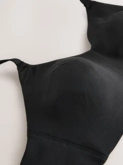 Black DD+ Non Pad Non Wire Ultimate Comfort Bra