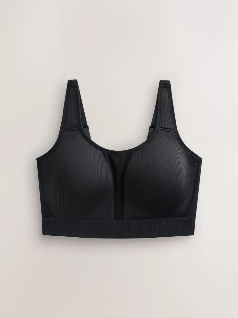 Black DD+ Ultimate Dry Tech Breathable Lightweight Pad High Impact Sports Bra