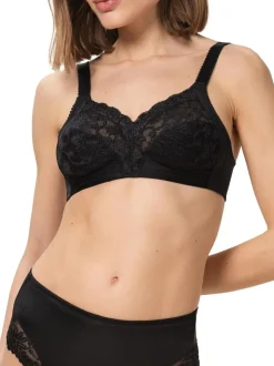 Black Delicate Doreen Non Wired Bra