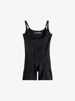 Black Firm Tummy Control Wear Your Own Bra Body