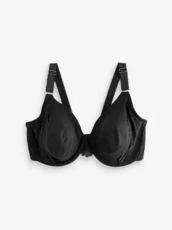Black F-K Ultimate Comfort & Support Non Padded Underwired Bra