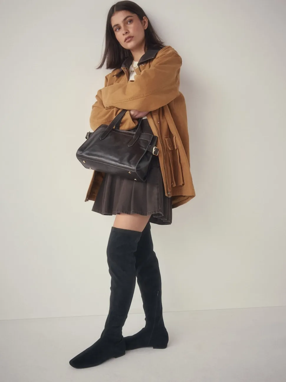Black Forever Comfort® Flat Sock Over The Knee Boots