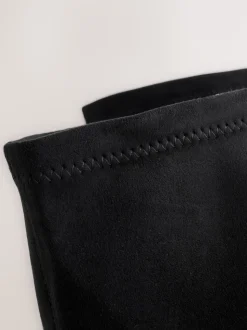 Black Forever Comfort® Flat Sock Over The Knee Boots