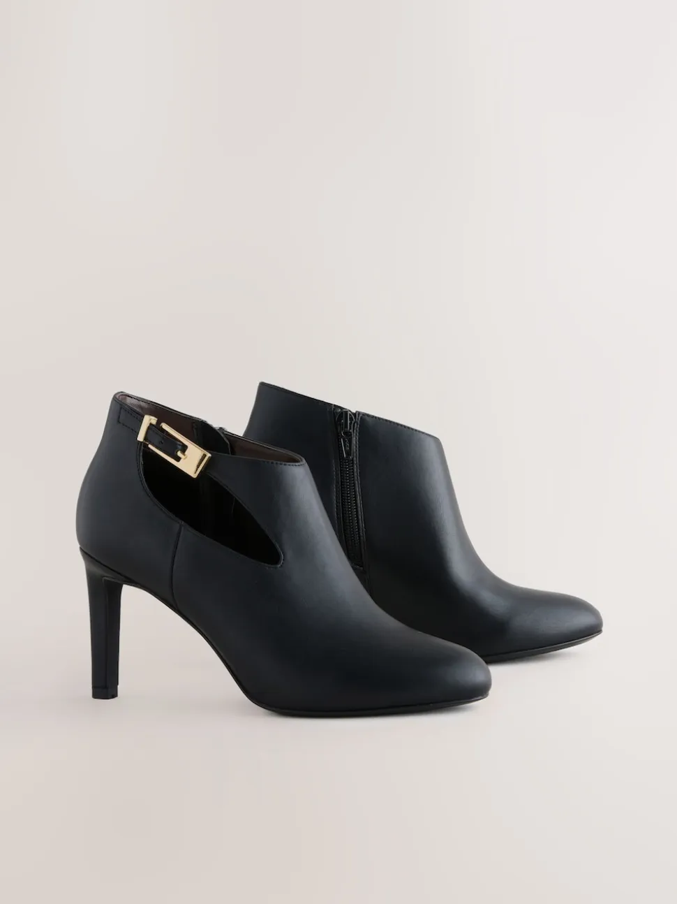Black Forever Comfort® Open Side Shoe Boots