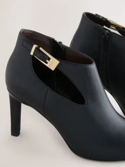 Black Forever Comfort® Open Side Shoe Boots