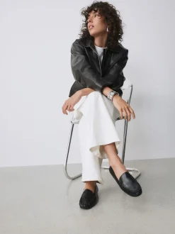 Black Forever Comfort® Soft Ruched Loafers
