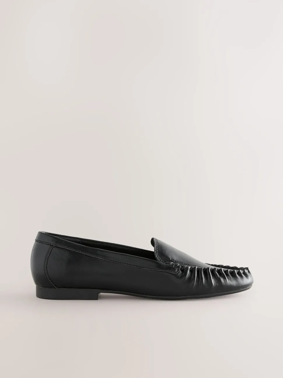 Black Forever Comfort® Soft Ruched Loafers