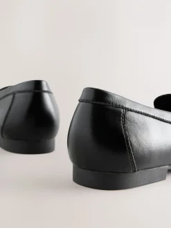 Black Forever Comfort® Soft Ruched Loafers