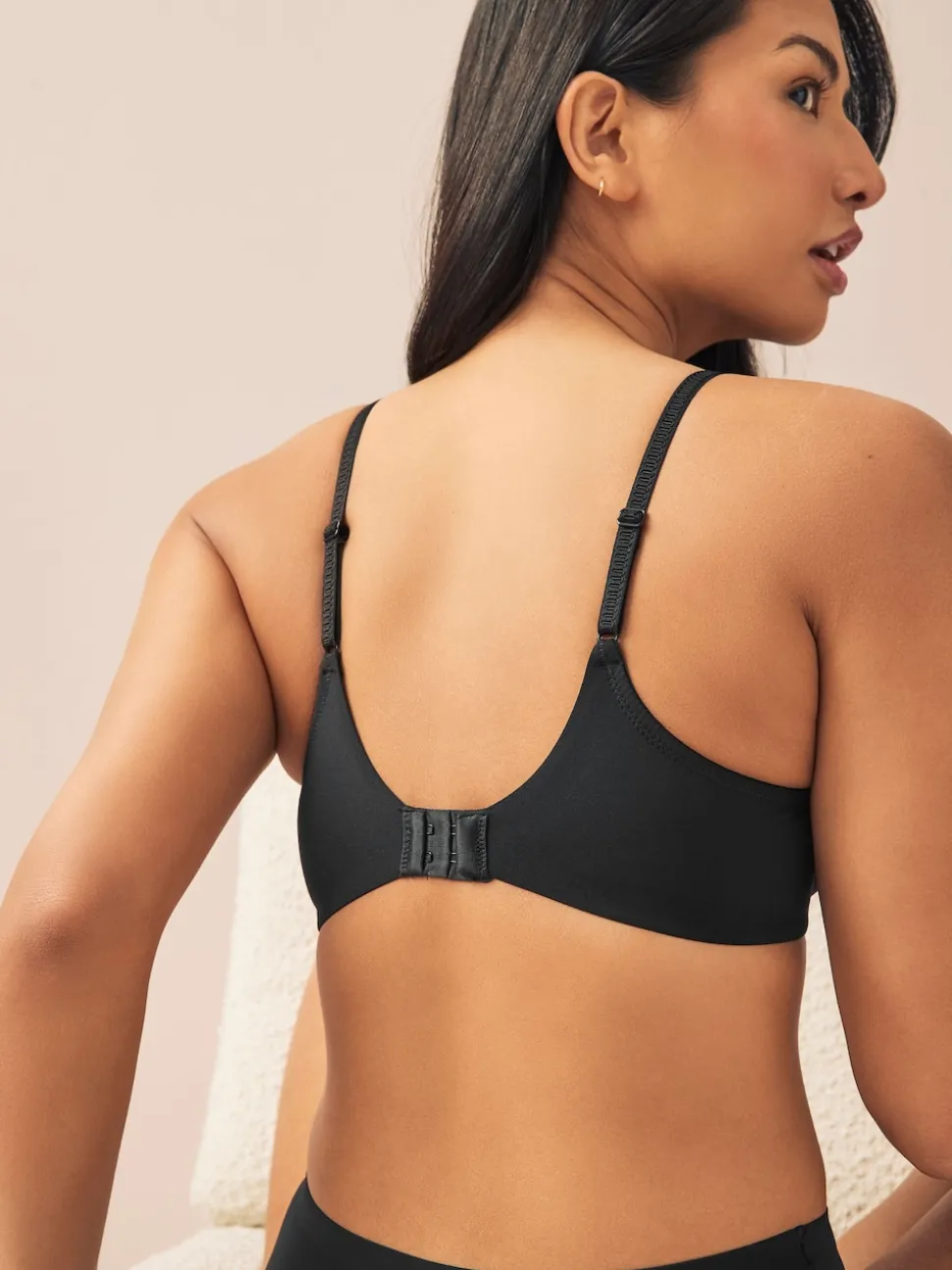 Black Full Cup A-E Smoothing Ultimate Comfort Bras 2 Pack