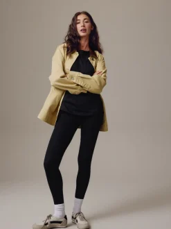 Black Full Length Leggings