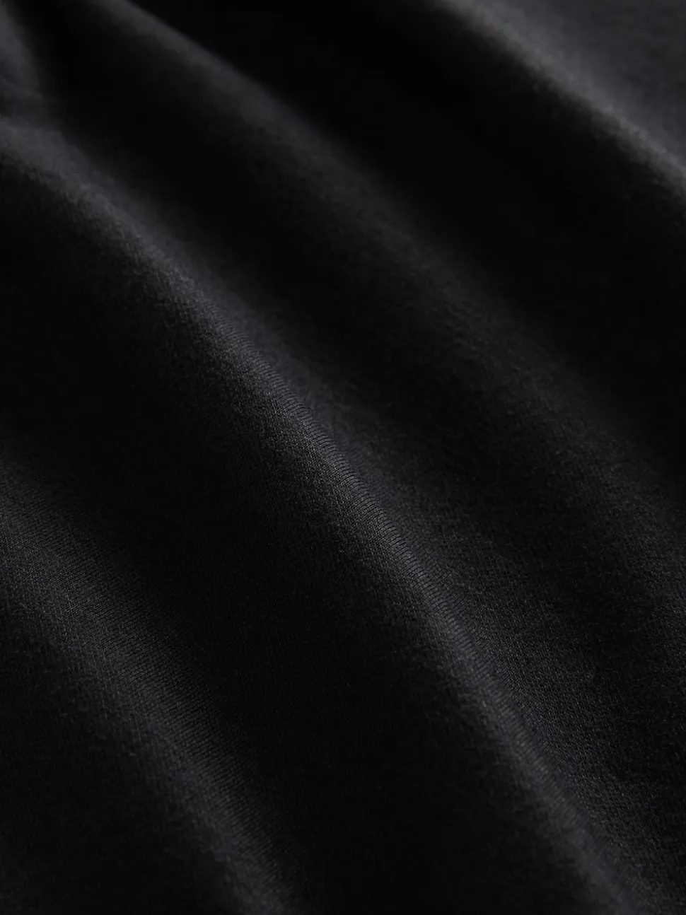 Black Heavyweight Short Sleeve Crew Neck T-Shirt