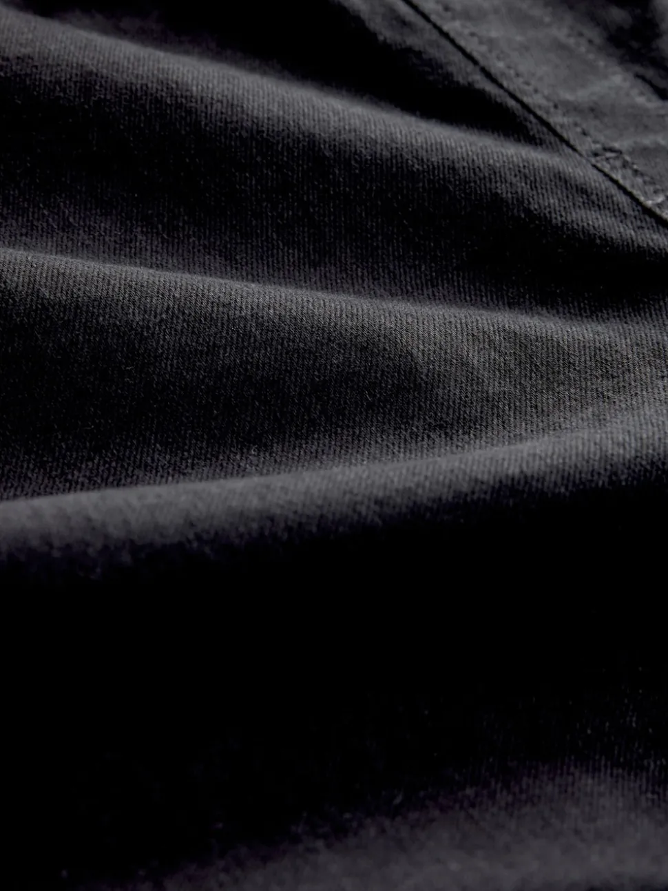 Black High Rise FlexiFit Stretch Pull On Wide Leg Jeans