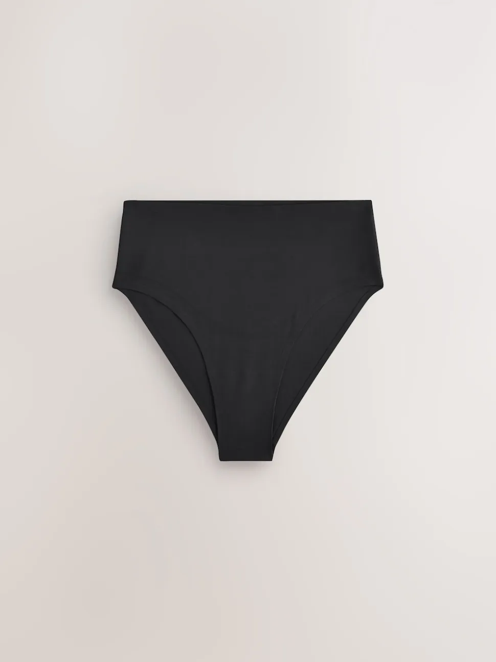 Black High Rise High Leg No VPL Tummy Control Shaping Knickers