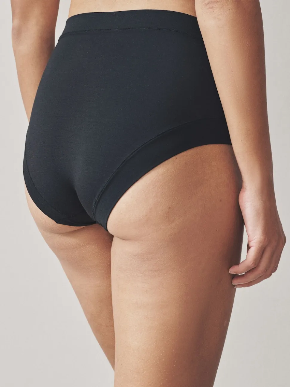 Black High Waist Ultimate Comfort Knickers 2 Pack
