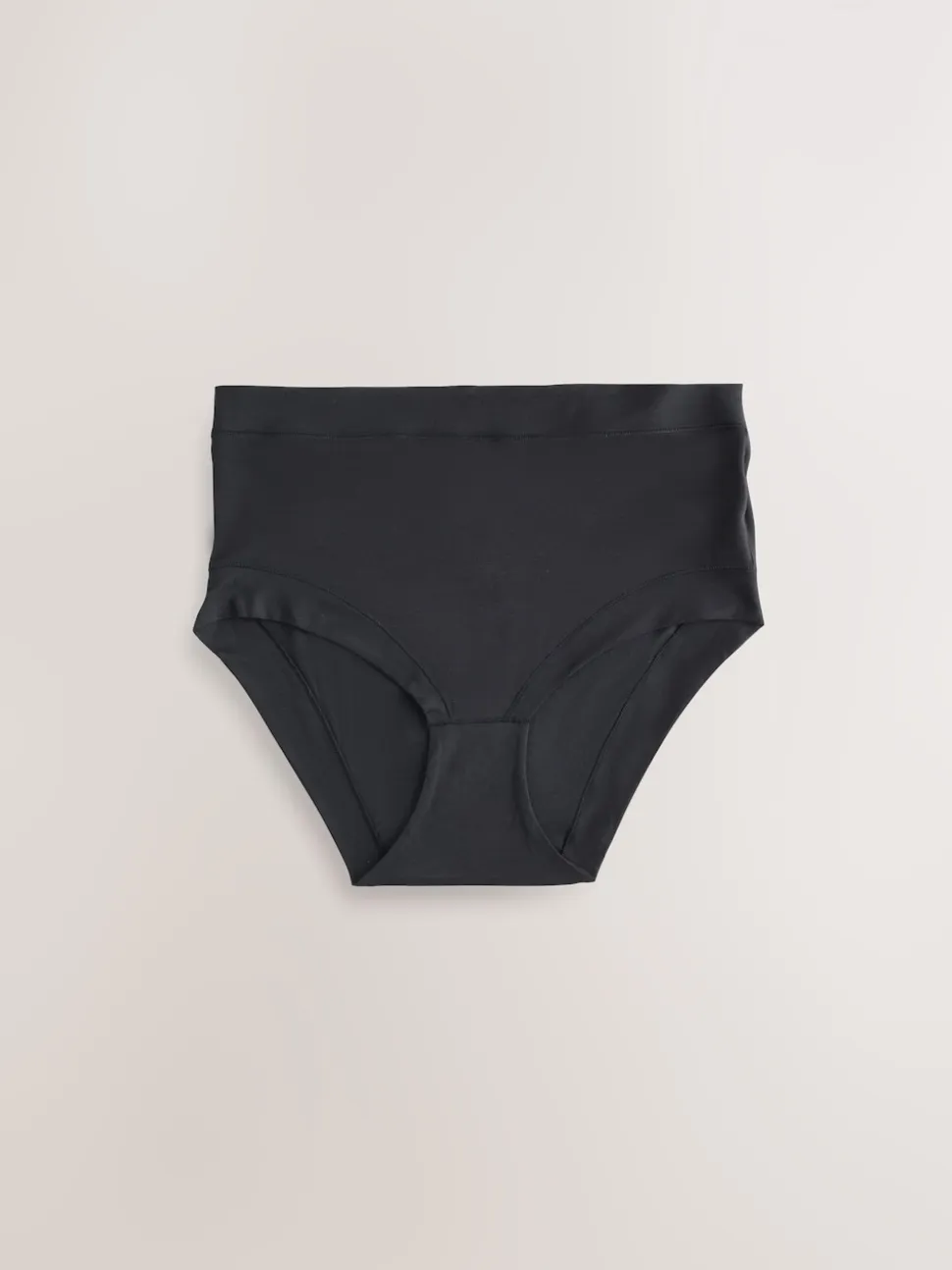 Black High Waist Ultimate Comfort Knickers 2 Pack